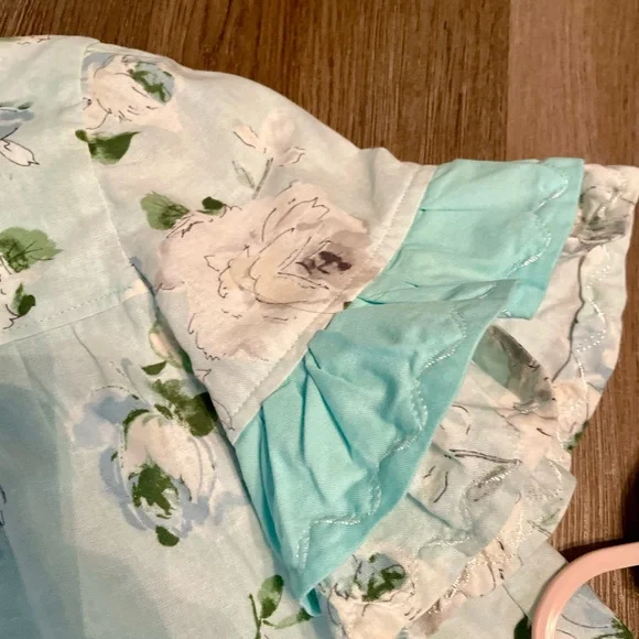 Sister matching set sewn with love,  12 month romper & 3T dress - Picture 7 of 16